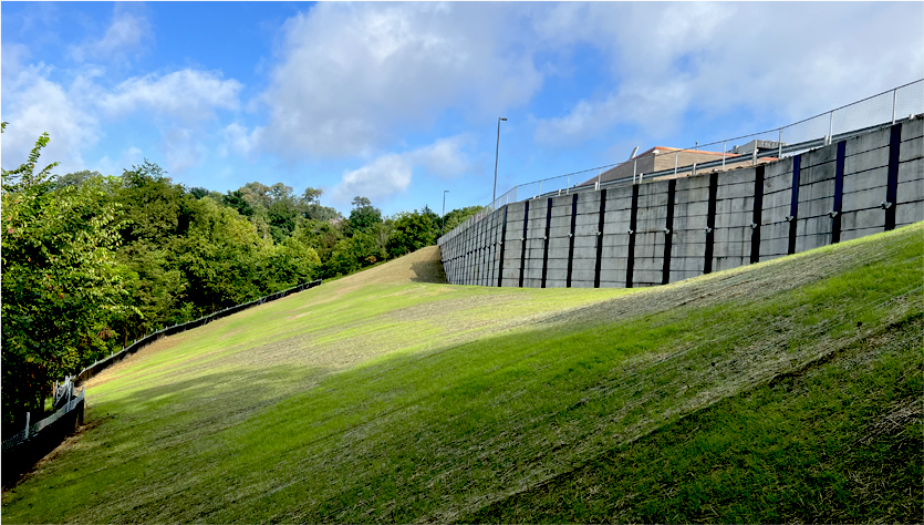 Completed Wall and Down-slope Reconstruction