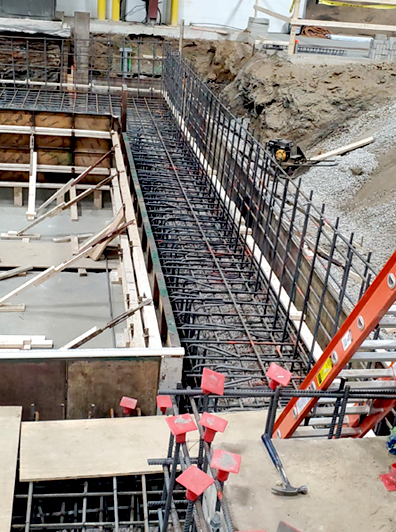 IMT PIT Upper-Level Concrete Placement